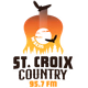 St. Croix Country 95.7 - WSCM Logo