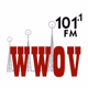 101.1 WWOV FM - WWOV-LP Logo
