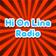 Hi On Line Radio - Gold Logo