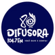 Difusora Mais FM 104.7 Logo
