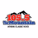 105.5 The Mountain - WENR Logo