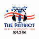 104.3 The Patriot - WSHY Logo