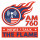 News Talk 760 The Flame - WENO Logo