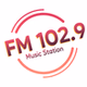FM 102.9 Music Station logo