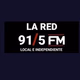 La Red 91.5 FM Logo