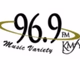 96.9 FM KMFY - KMFY Logo