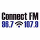 Connect FM 96.7 & 99.7 - WCED Logo