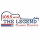 105.5 The Legend - WVIG Logo