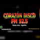 Radio Corazón Disco Logo