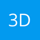 3D Radio Logo