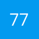 77Radio Bogor 92.2 Logo
